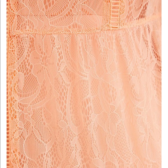 TIERED TUNIC TANK - LACE CORAL - Picture 5 of 5